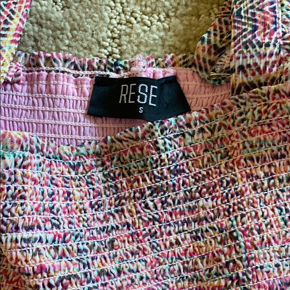 Colorful Ruffle Two-Piece Set - Picture 2 of 2